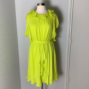 Prabal Gurung for Target neon yellow dress